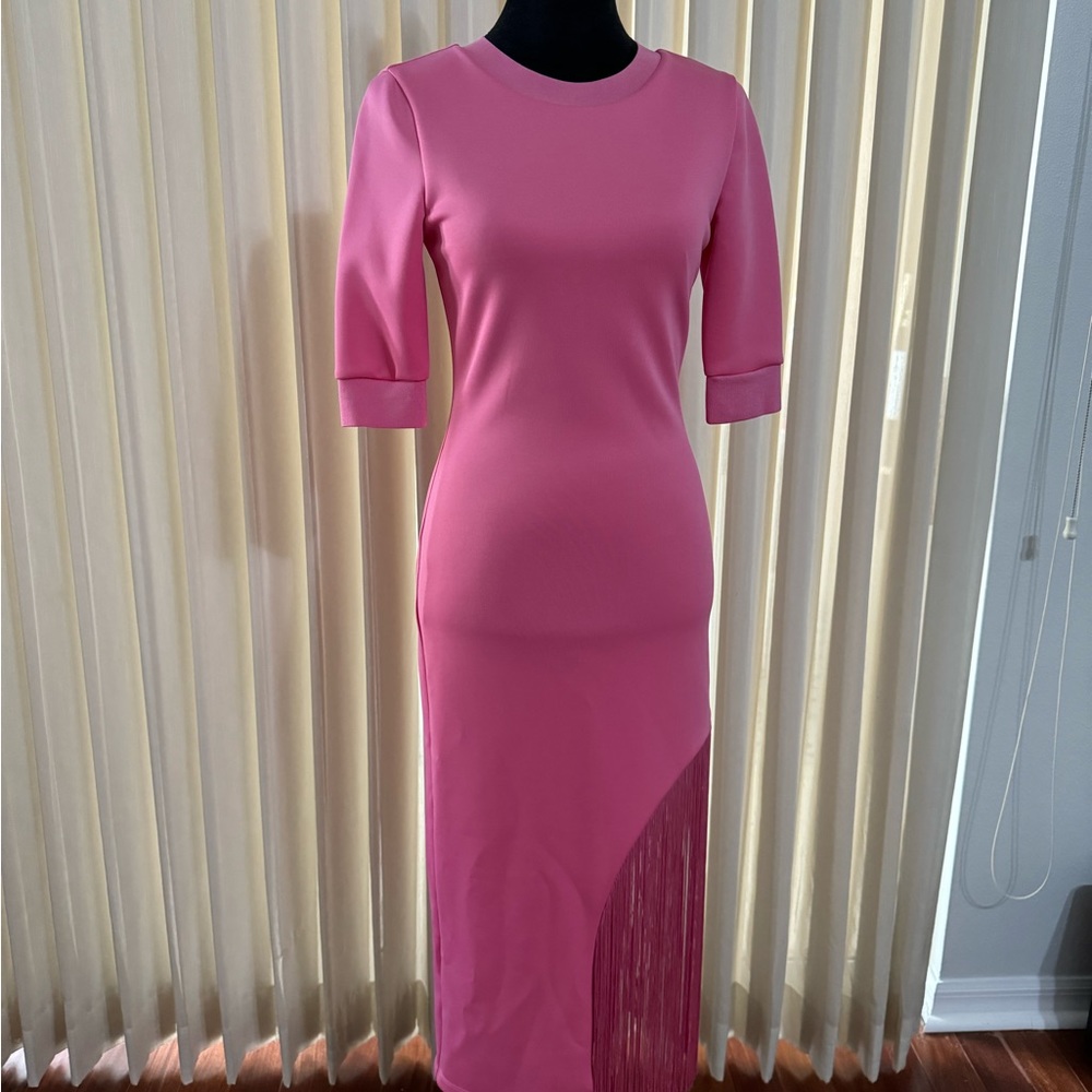 Alice+Olivia pink dress